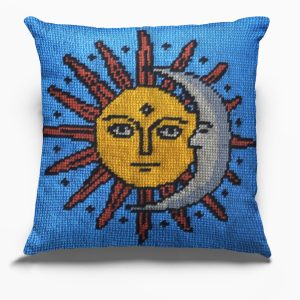 Kit de bordado sobre cañamazo | Griselda