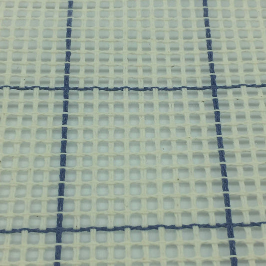 Cañamazo para latch hooking, petit point o punto de cruz | 2 telas de 50×50 cm