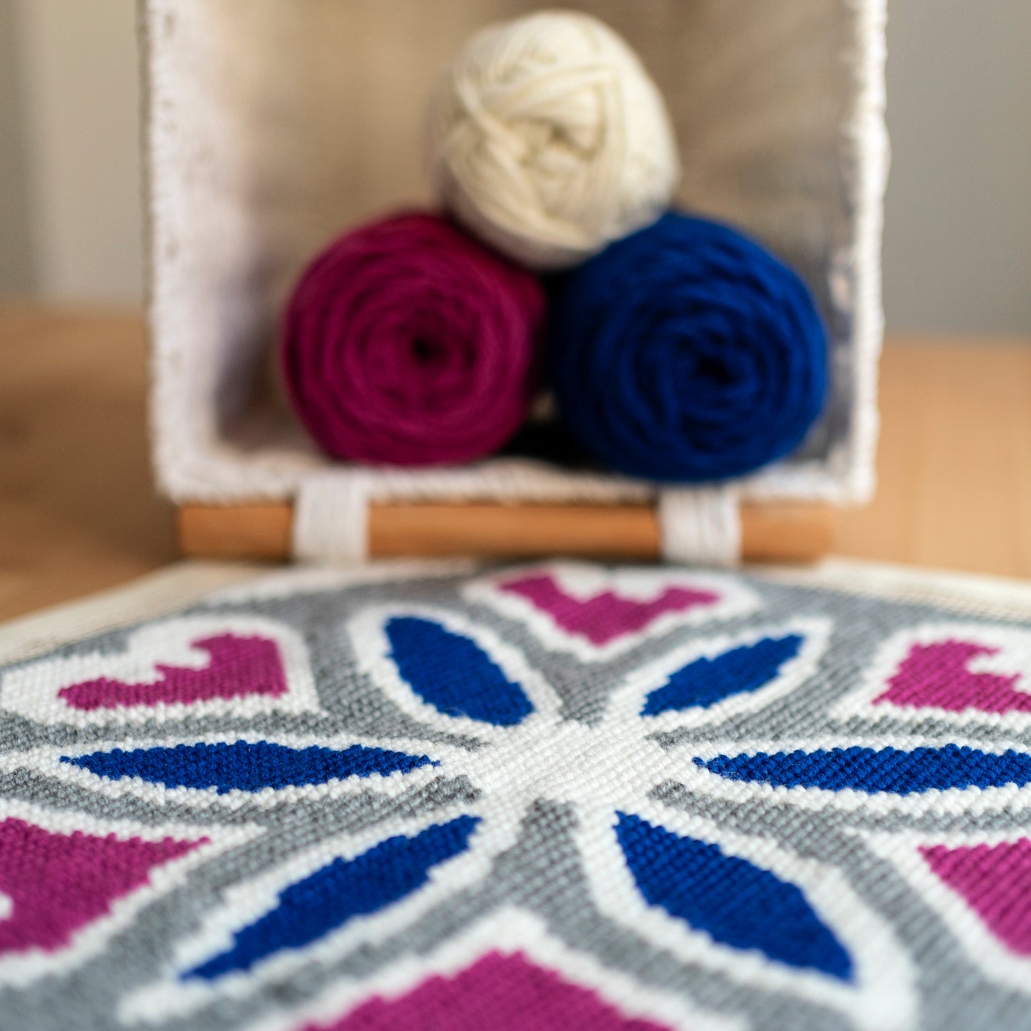 Kit de bordado sobre cañamazo | Gràcia