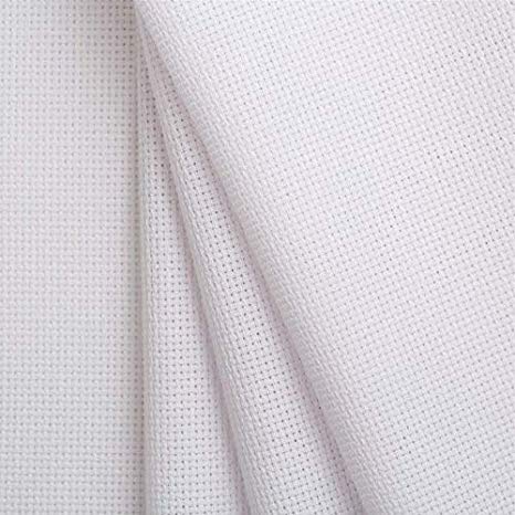 Tela para Punto de Cruz | 75cm x 50cm | Blanco