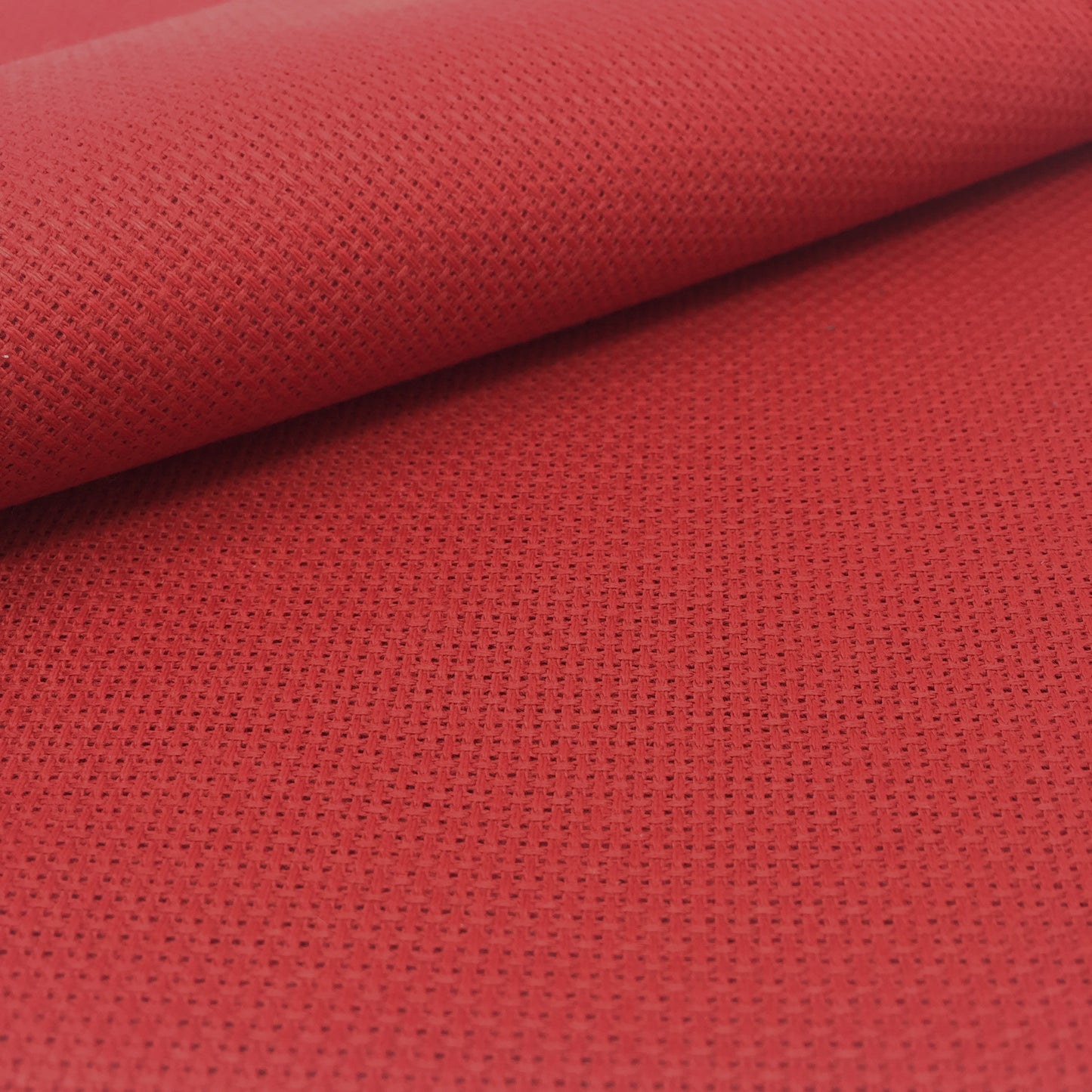 Tela para Punto de Cruz | 75cm x 50cm | Rojo